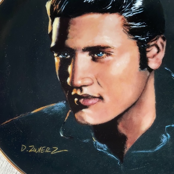 Elvis Presley “Love Me Tender” Plate - Picture 3 of 4